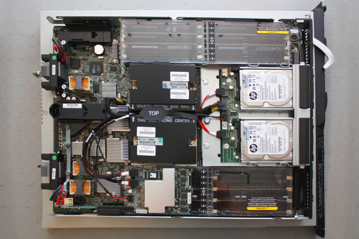 Blade server hardware, illustrating the sandboxed cloud environments where AI agents run